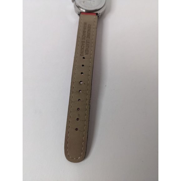 Disney Mickey Mouse Watch with Square Watch Face and Red Band - Picture 2 of 7